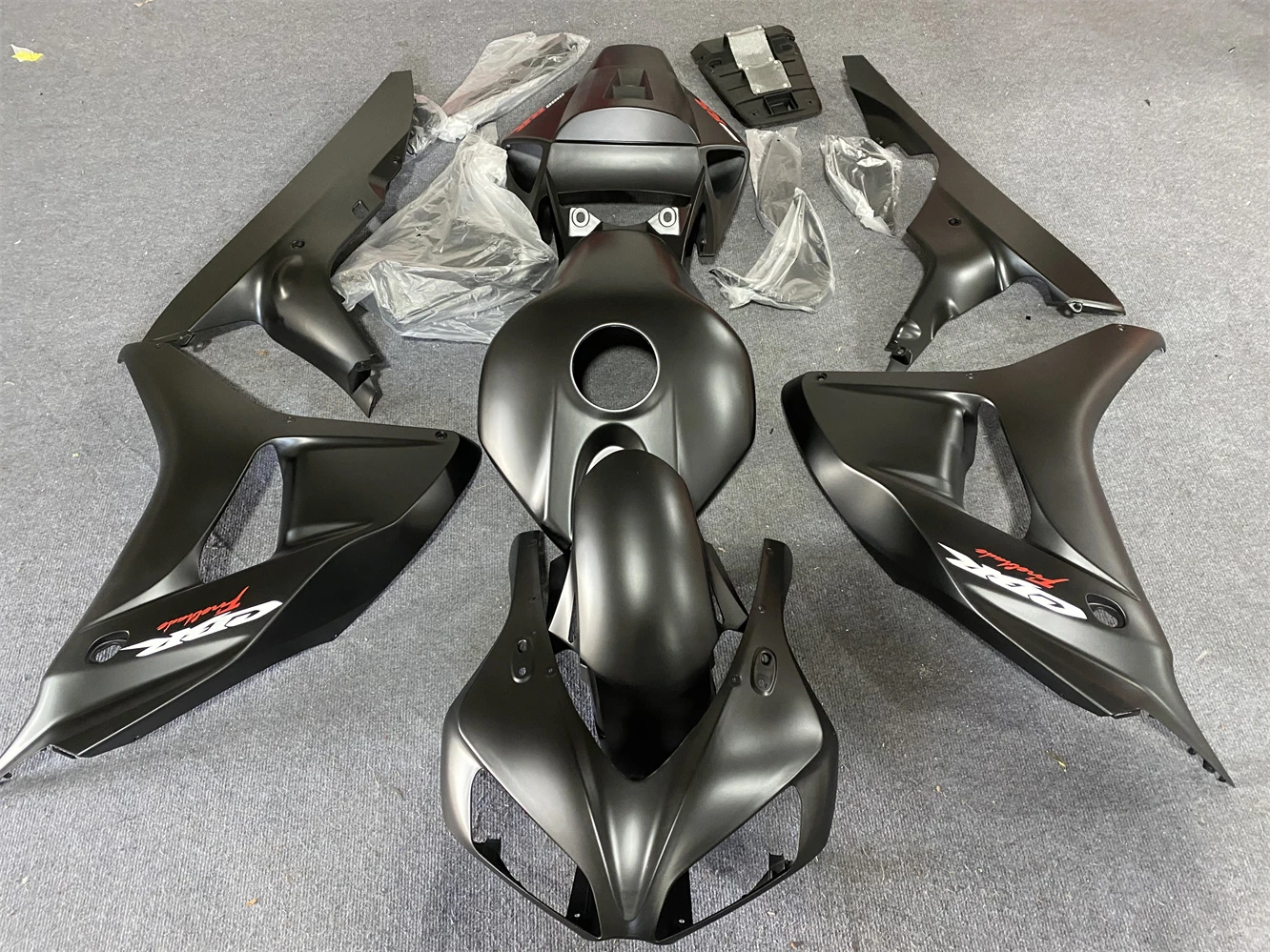 

Комплект обтекателя на заказ для мотоцикла Honda CBR1000RR 06 07, корпус кузова CBR 1000 RR 2006 2007, комплект кузова, инъекция пластика из АБС-пластика