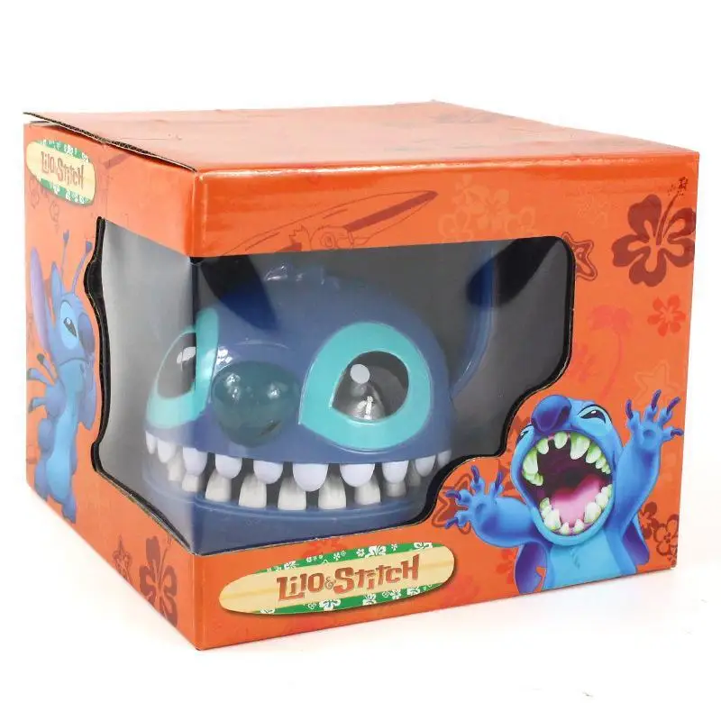 Stitch Crocodile Biting Fingers Toy Lilo & Stitch Stress Reliever Toy Anime Child Game Spoof Reunion Tricky Toy Wholesale