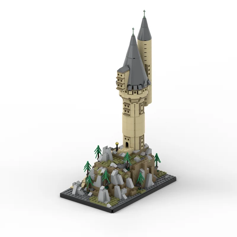 855 Uds. MOC Owlery Harry bloques de construcción juguete educativo de Navidad regalo educativo resolver el problema arriba juguete para regalo de Navidad