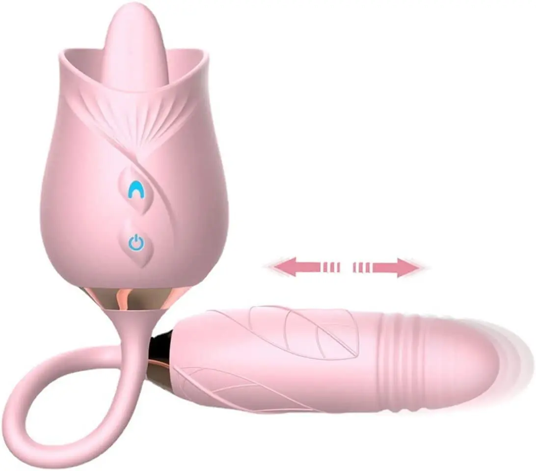 Rose Seksspeeltje Voor Vrouw-Roos Vibrator Plezier Rose Seksspeeltje Clit Sucker Volwassen Sensorisch Speelgoed Clitorisstimulator Met 10 Vibrati