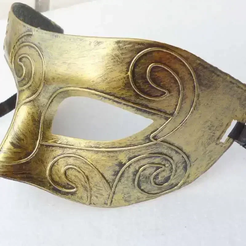 Männer Karneval Karneval Maske Venezianische Masken Vintage Antike Jazz Masken Maskerade Cosplay Masken Unisex Halbe Gesicht Party Masken