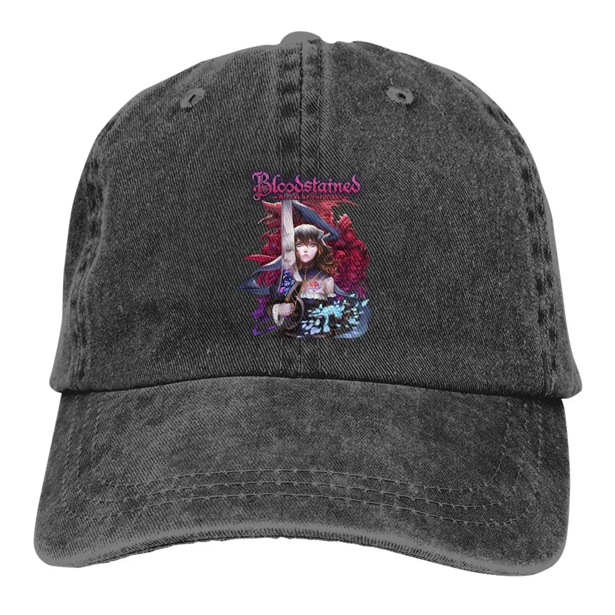 Pure Color Dad Hats Ritual Of The Night Women's Hat Sun Visor Baseball Caps Castlevania Game Peaked Cap