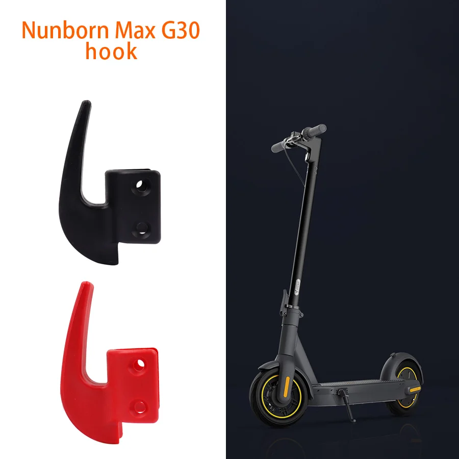 Gancio appendiabiti in Nylon per Ninebot Es1 Es2 Es3 Es4 Segway/ Max G30 G30D E-Scooter barra pieghevole appendiabiti borse portaoggetti gancio