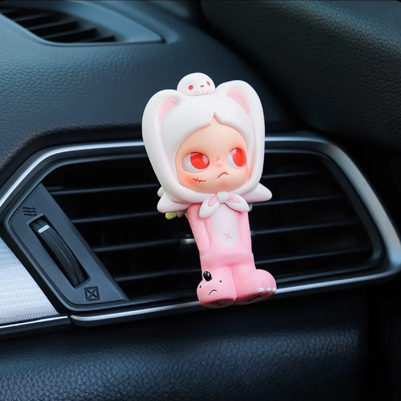 Pop Mart We Are So Cute Car Aromatherapy Ointment Car Perfume Ornaments Air Conditioning Vent Clip Car Interior Decoration Toy