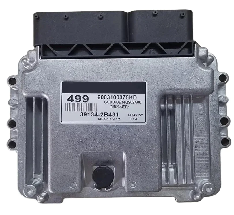 

39134-2B431 391342 B431 MEG17.9.12 499 Автомобильный двигатель Компьютерная плата ЭБУ для Hyundai KIA Блок управления двигателем ECM