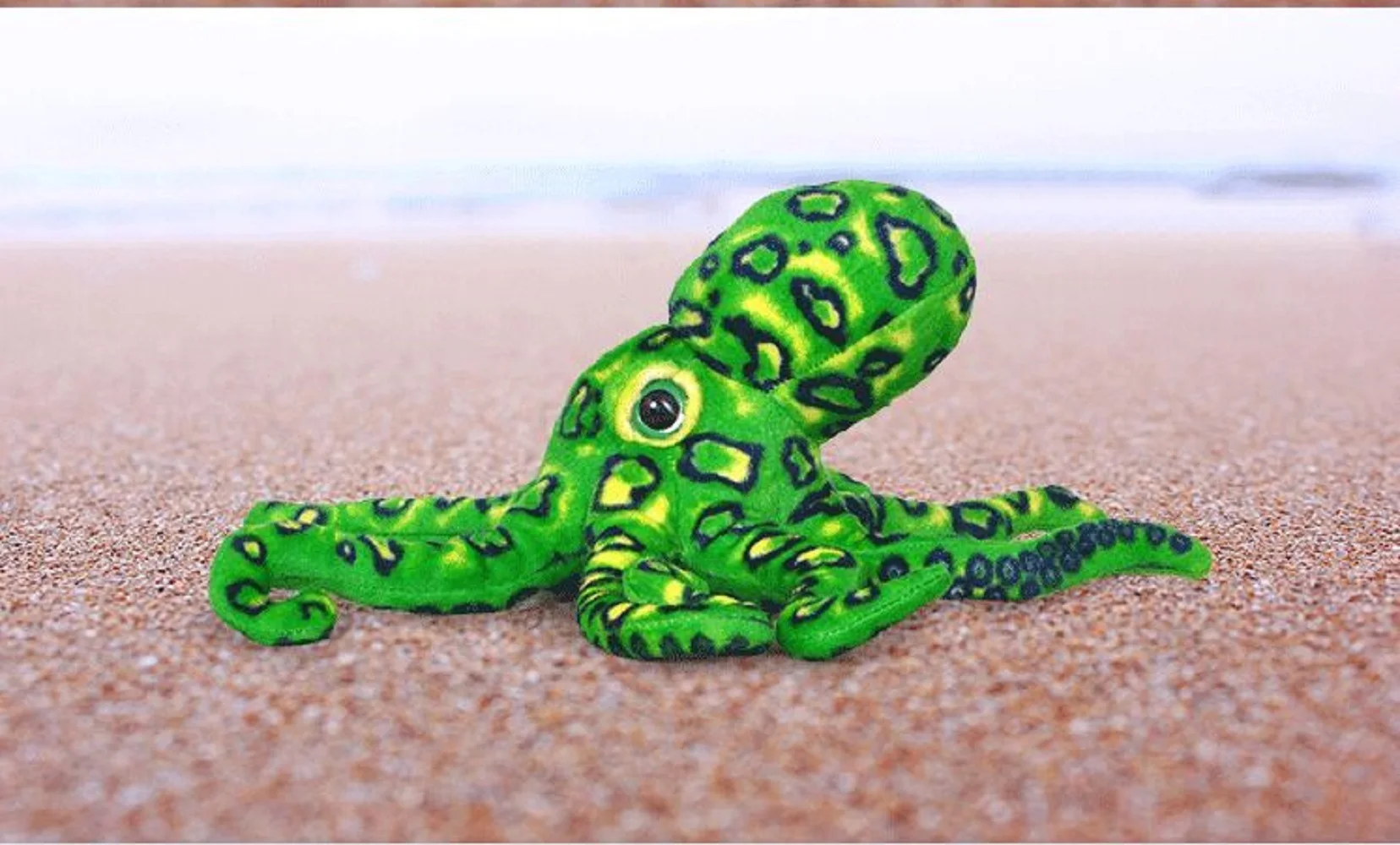 

Милая плюшевая игрушка-осьминог, зеленая, около 36x32 см, новая мягкая игрушка-осьминог для детей и коллекционеров