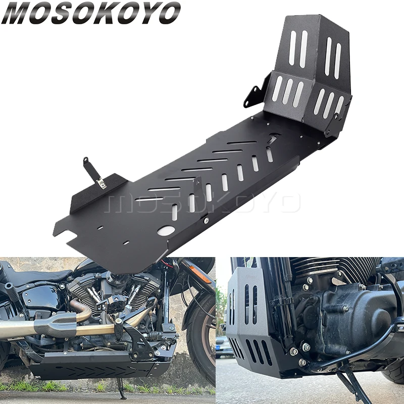 Motorcycle Accessories For Harley Softail M8 18-23 Street Bob FXBB Low Rider ST FXLRST Skid Plate Lower Engine Chassis Protector