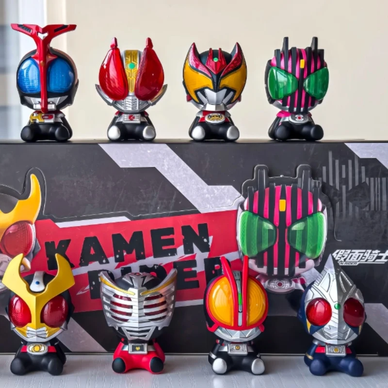 

Подлинное пятно Popmart Kamen Rider Ultra Mini Chess Handheld Trendy Play слепая коробка наклейка на холодильник декоративный орнамент