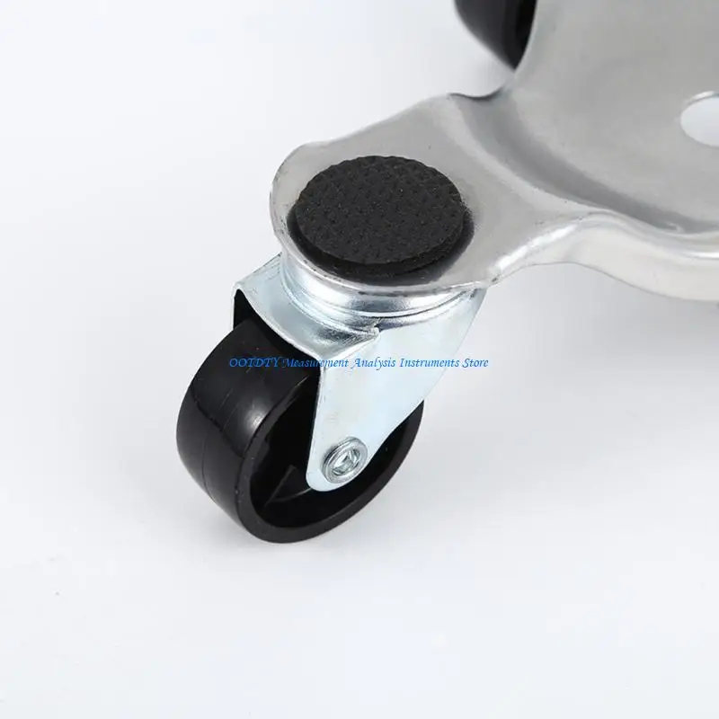 367D Steel Wheeled Moving Device Triangular Design Furniture Mover Dollies Furniture Roller Swivels Caster Mobile Roller