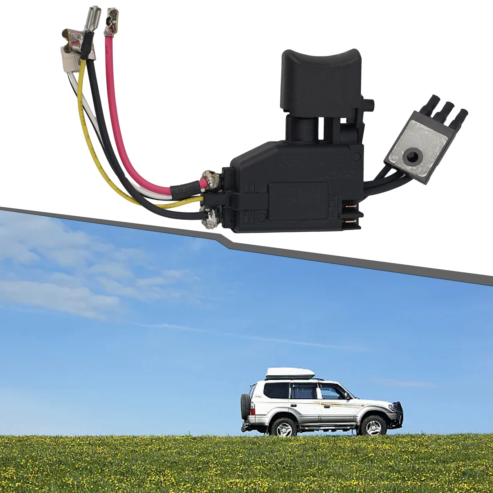 

Электронный переключатель 24VDC 650747-2 для электродрелей 650731-7, 650637-9, 650747-2, BDF446, DHP456, DF456D, DF453D