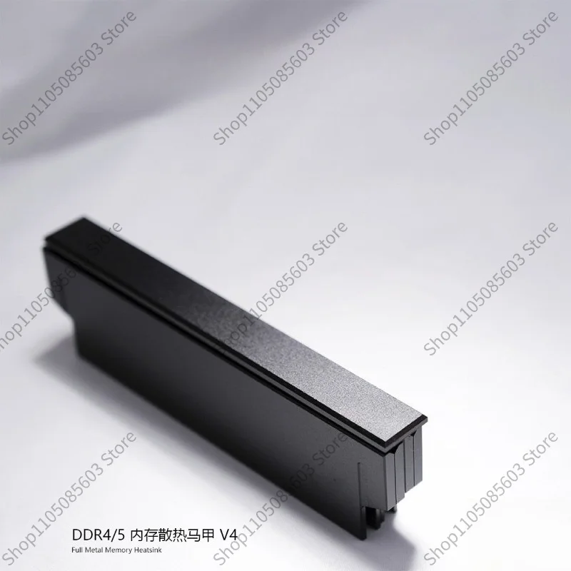 DDR5 desktop white memory heat dissipation vest heat sink FMMJ heat dissipation armor all aluminum custom ITX chassis