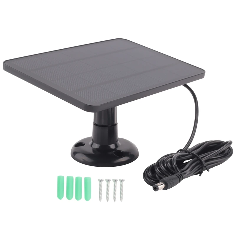 Солнечная панель для кольцевой камеры, для 6 Вт кольцевой солнечной панели, для кольцевой камеры, солнечная панель для кольцевой прожекторной камеры, батарея