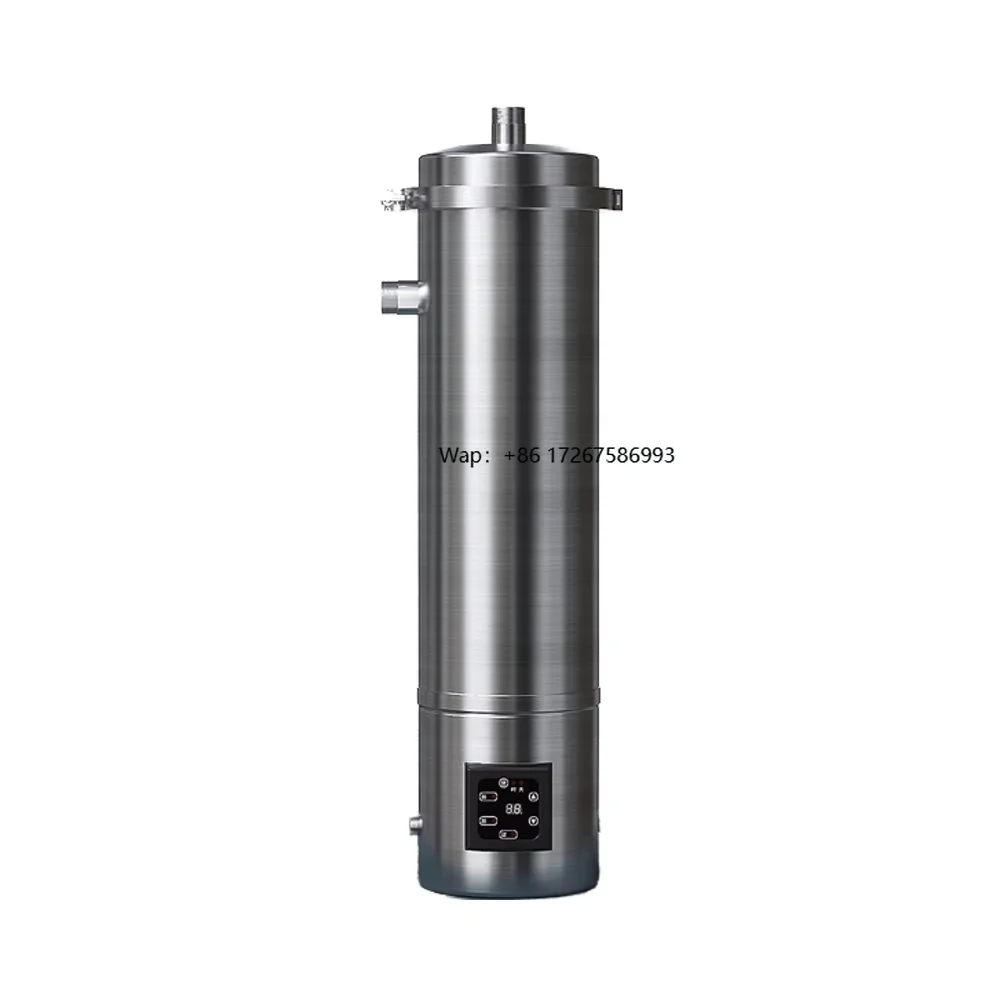 Automatic Self-Cleaning Water Filter for Villa 304 Stainless Steel Housing 4000L/H Flow Rate Whole House Water Filtration System