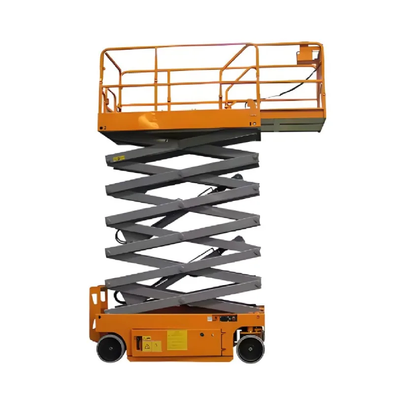 

[Best-Selling] Self-propelled Electric Lift Telescopic Scissor Lift Outdoor Battery-powered Hydraulic Type, 6m Mobile Scissor Li