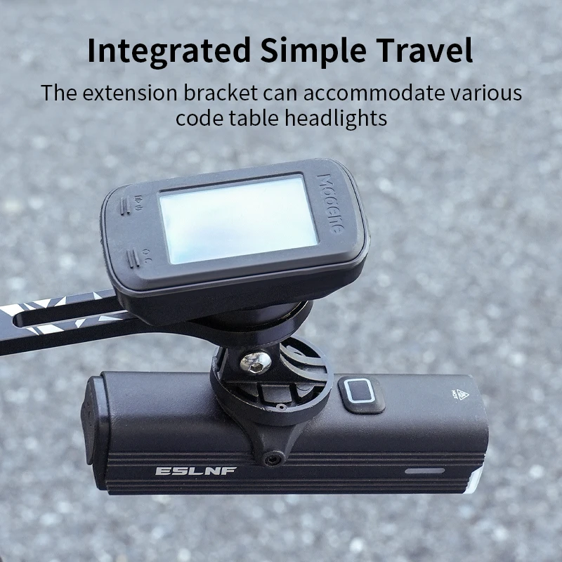 Bike Integrated Handlebar Computer Mount Bicycle Handlebar Cycling Computer Holder Road Handlebar Extender Aluminum Alloy Stand