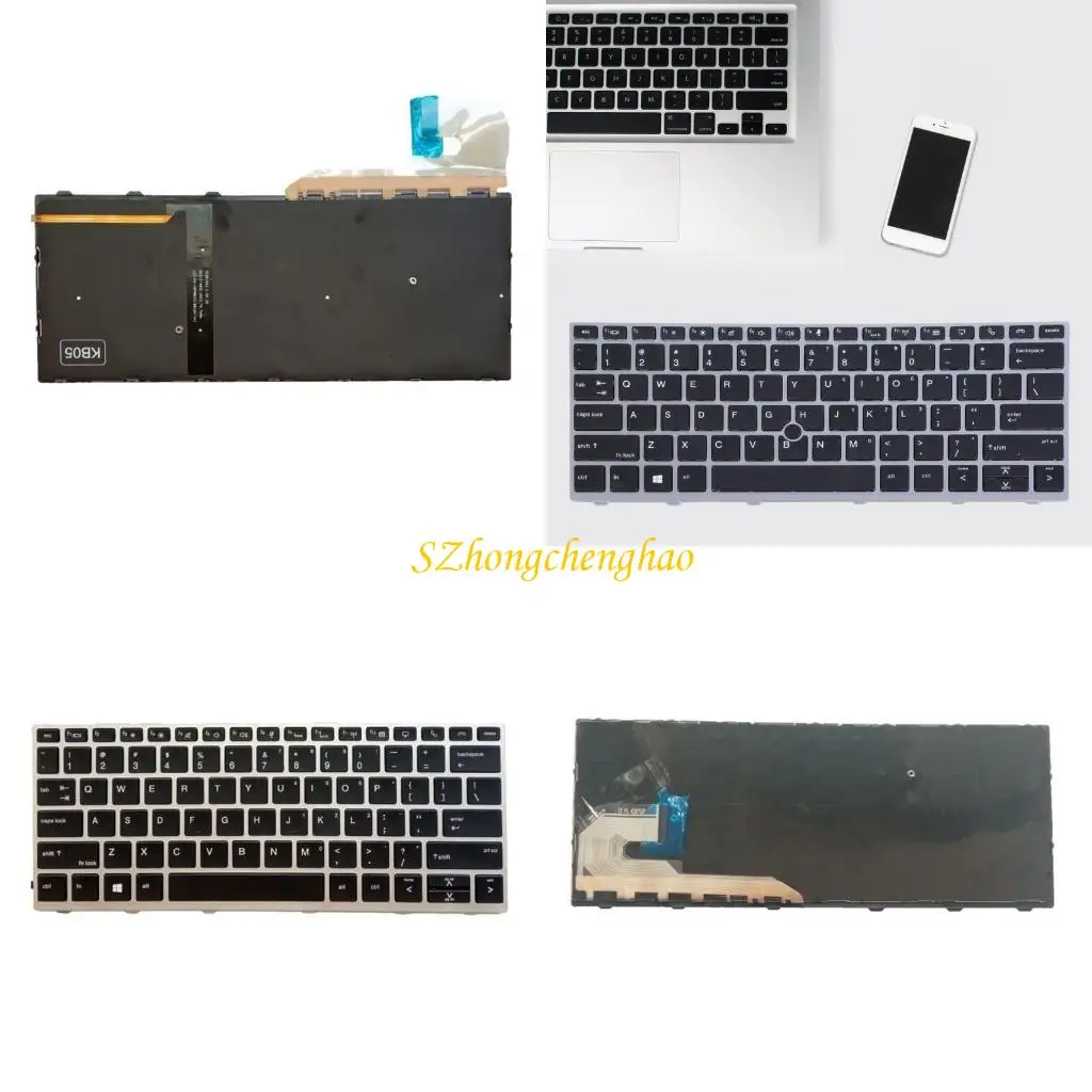 

for HP EliteBook 730 735 735 Keyboard Replace Faulty,Crack,Broken Keyboard 601D