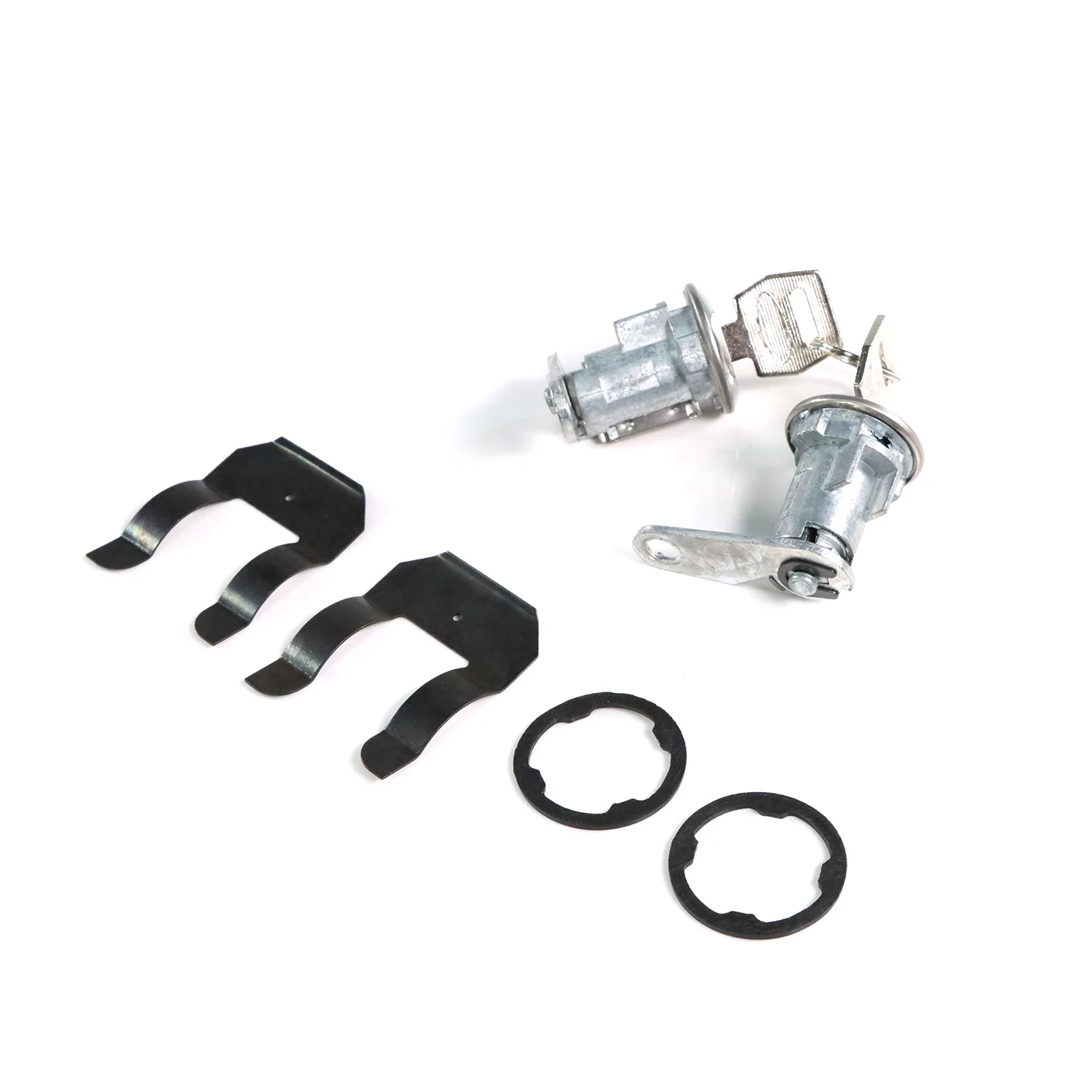 Conjunto de cilindros de fechadura de porta para 1965-1979 Ford E-150 250 350 Econoline Mercury Mustang Custom F100 F150 F250 F350 Peças de motor de carro