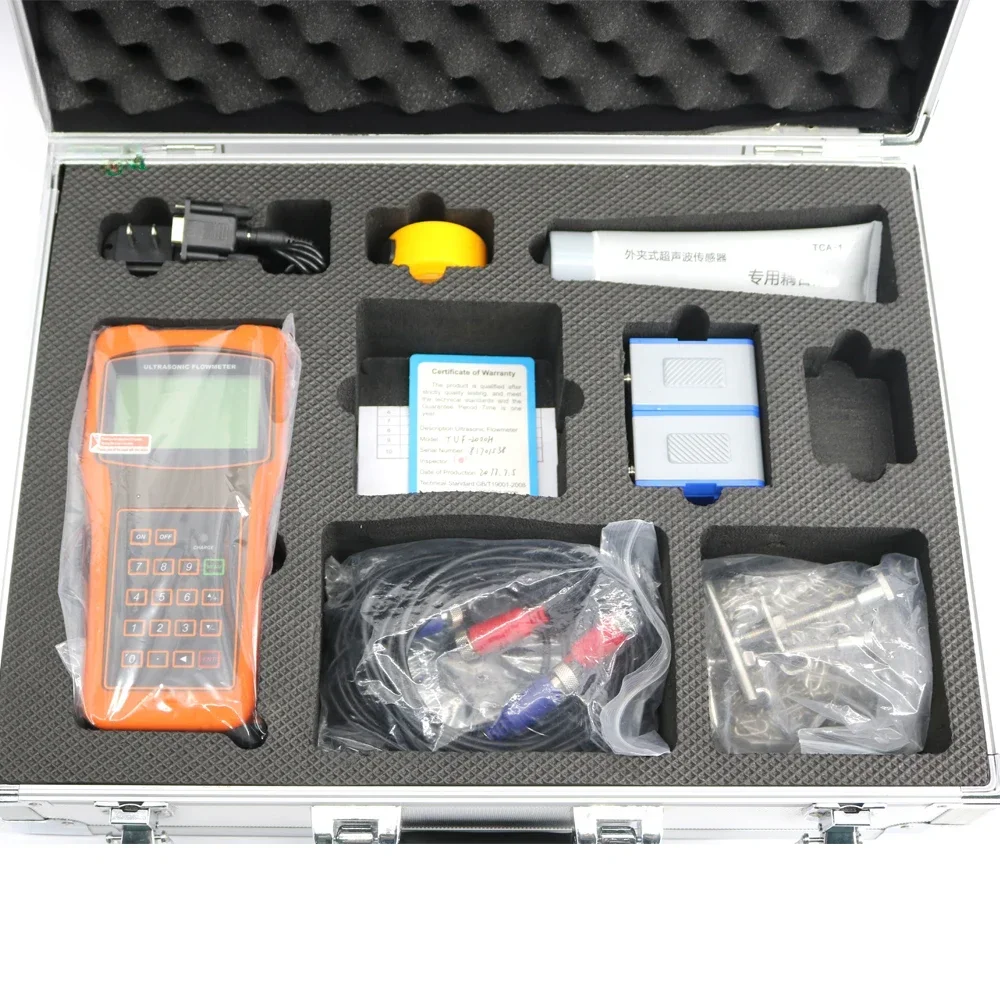 

superior quality Flow Meter Flowmeters TUF-2000H+TS-2+TM-1+TL-1 Measuring Pipe Size From DN15mm To DN6000mm