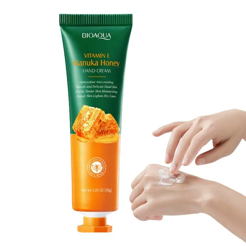 Vitamin E Hand Cream Hand Repair Cream Honey Hand Cream Non-Greasy Moisturizing  Brightening Hydrating Hand lotion hand care