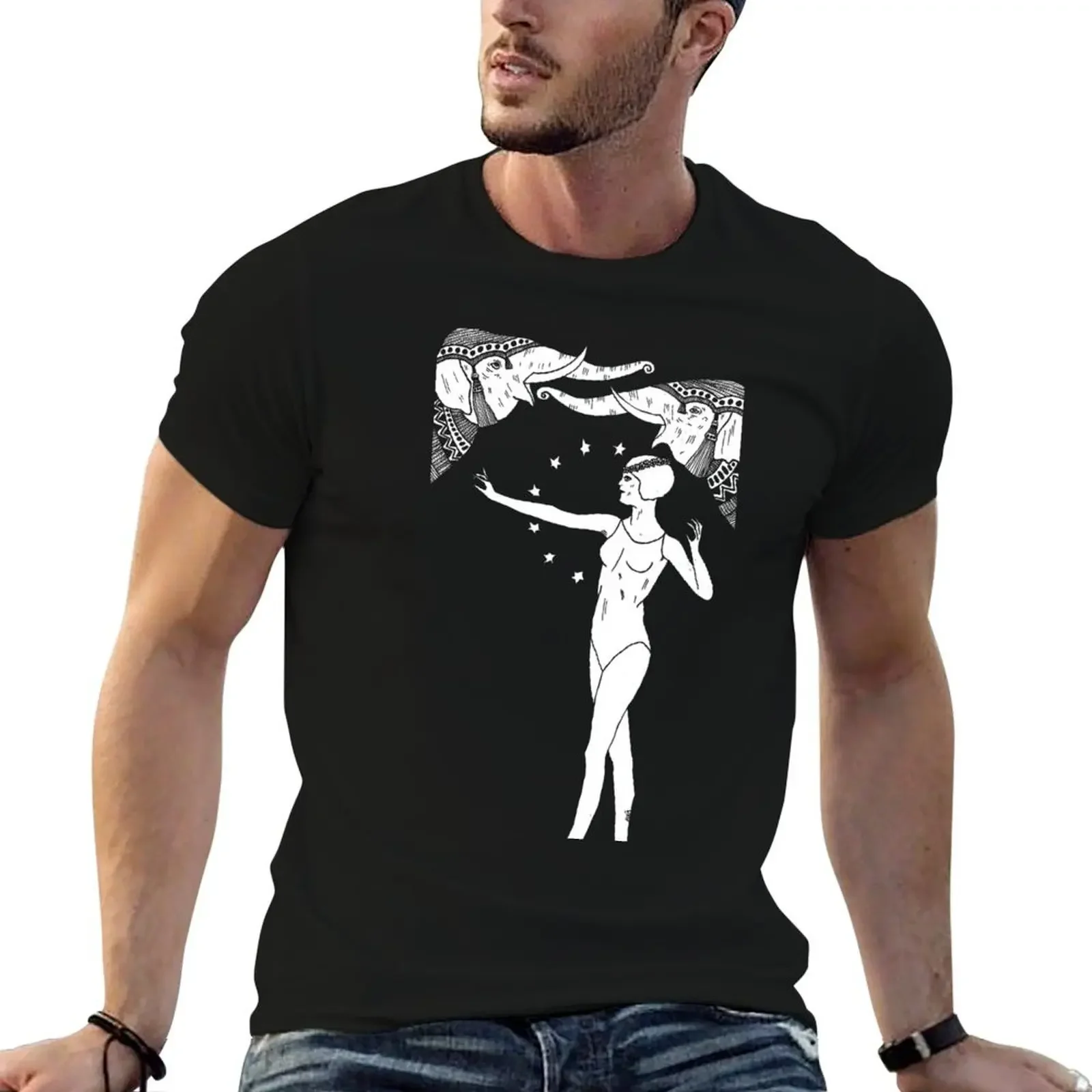 Performer T-Shirt graphics summer tops plain black t shirts men