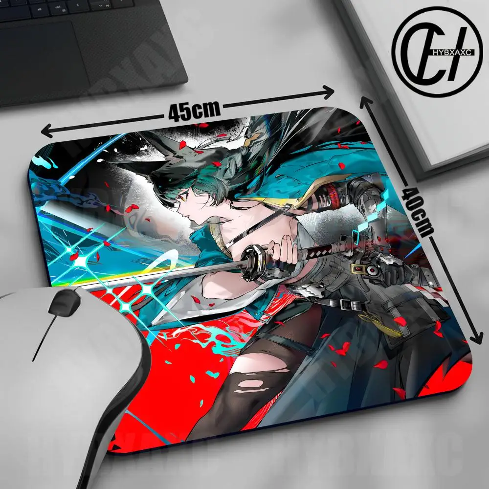 Anime Girl Hoshimi Miyabi Mouse Pad Multiple sizes Large Square Computer Office Game Table Mat XS Zenless Zone Zero Rubber Mat