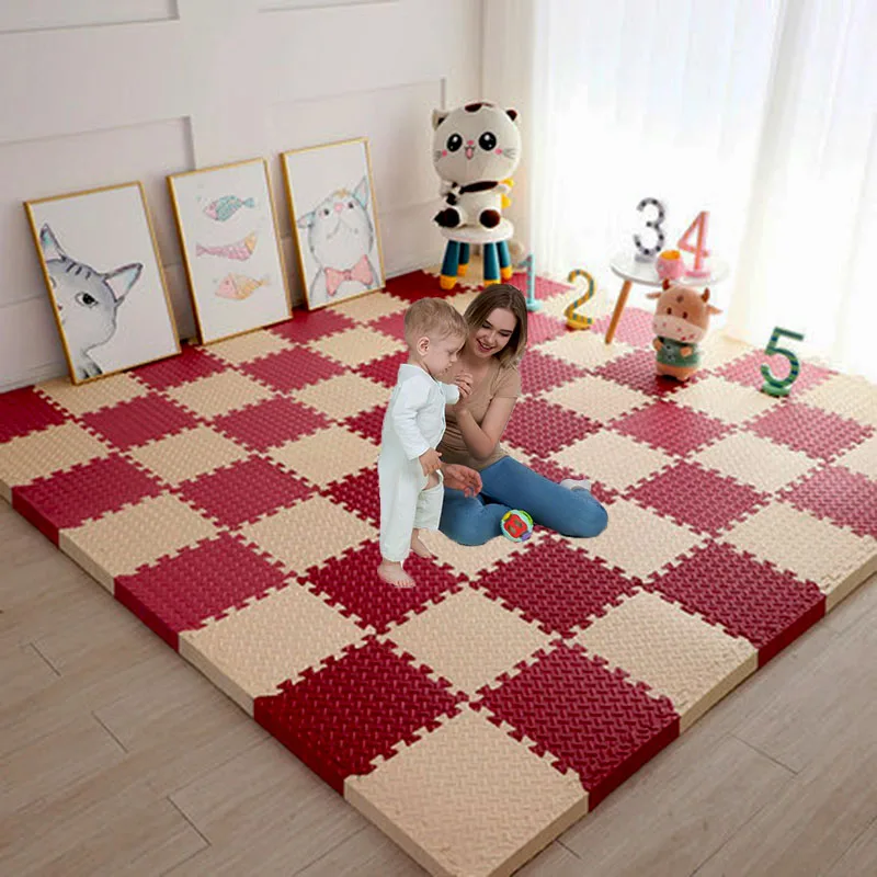 Children's Puzzle Mats Play Mats Children Stitching Foam Mats Carpet Floor Tiles Toy Carpets Soft Carpet Floor Mats EVA 1cmThick