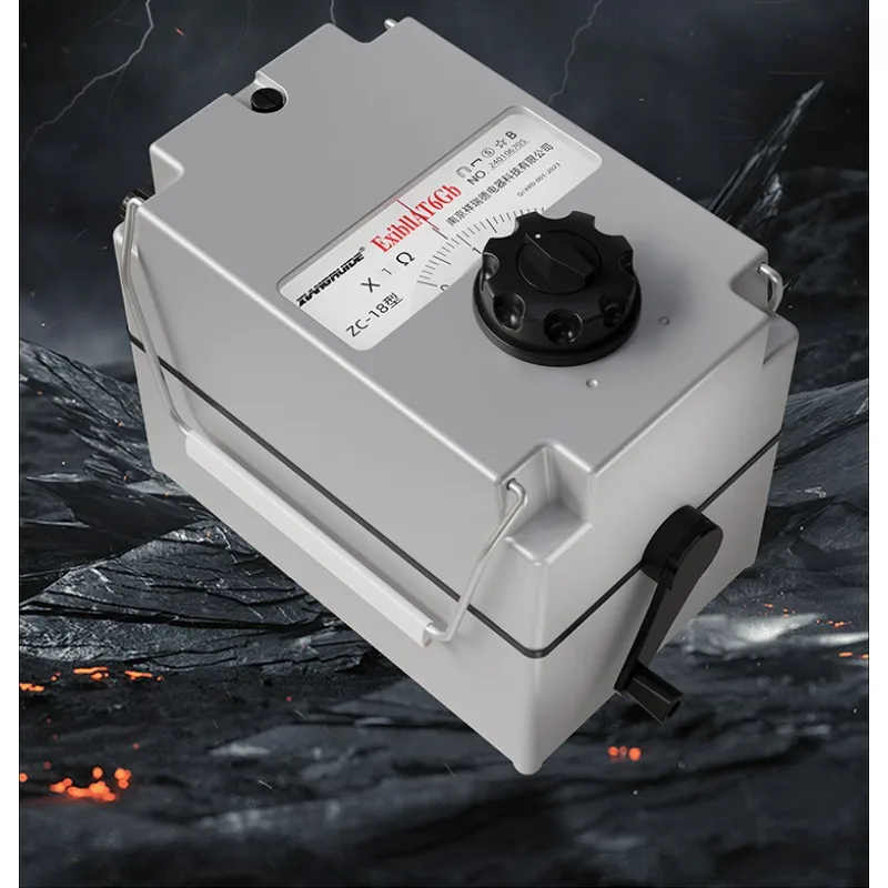 Explosion-proof grounding resistance tester Lightning-proof grounding resistance meter ZC-18