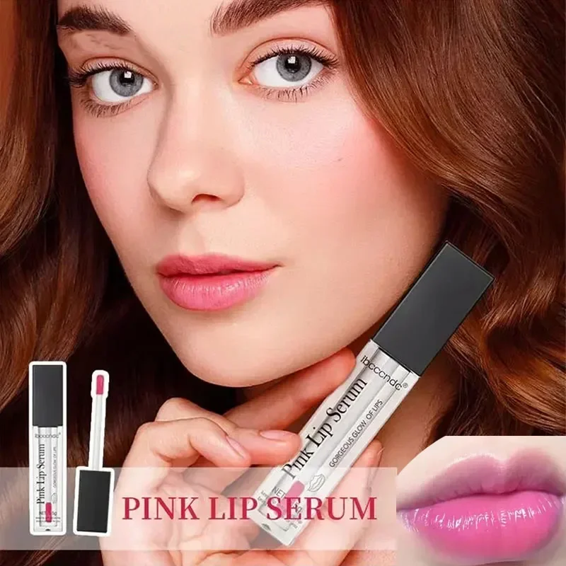 Lips Pink Fresh Whitening Serum Dark Lip Treatment Repair Sexy Pink Lip Essence Moisturizing Bleaching Dilute Melanin Lip Care