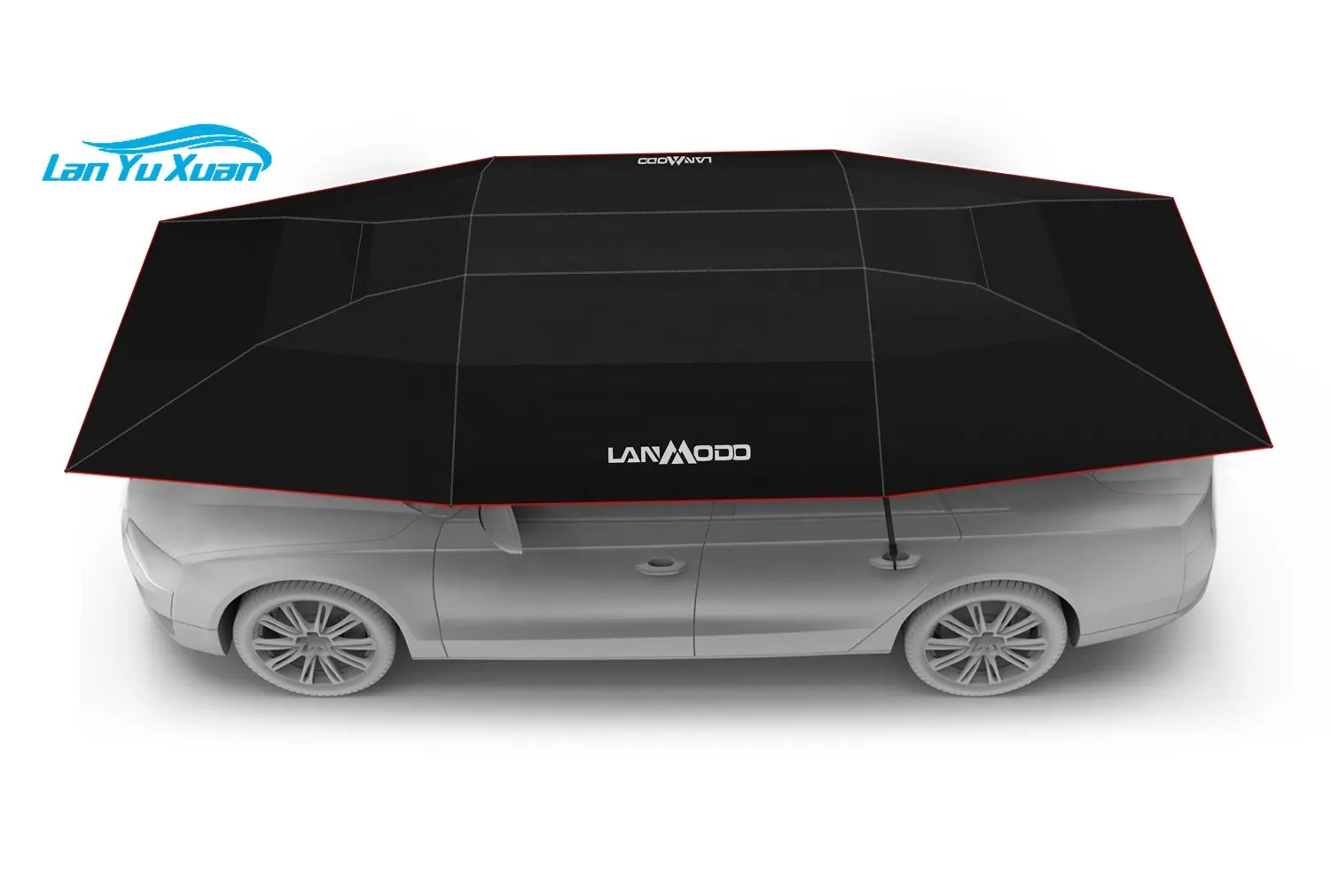 Lanmodo exterior car cover automatic  umbrella sunlight reflected opaque  canopy