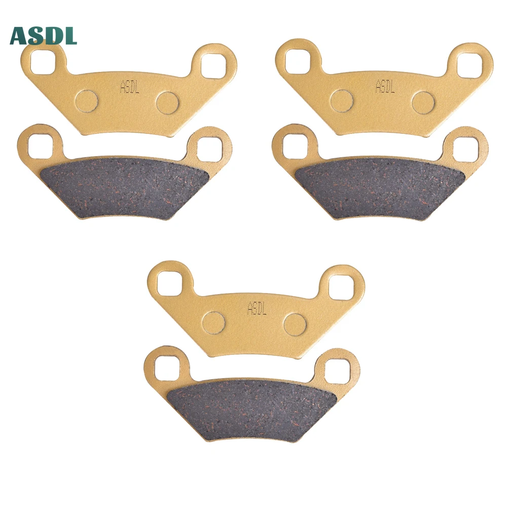 

Motorcycle Front Rear Brake Pads For POLARIS Sportsman 500 550 2009-2014 800 850 Touring EPS Scrambler 1000 XP Forest 850 1000