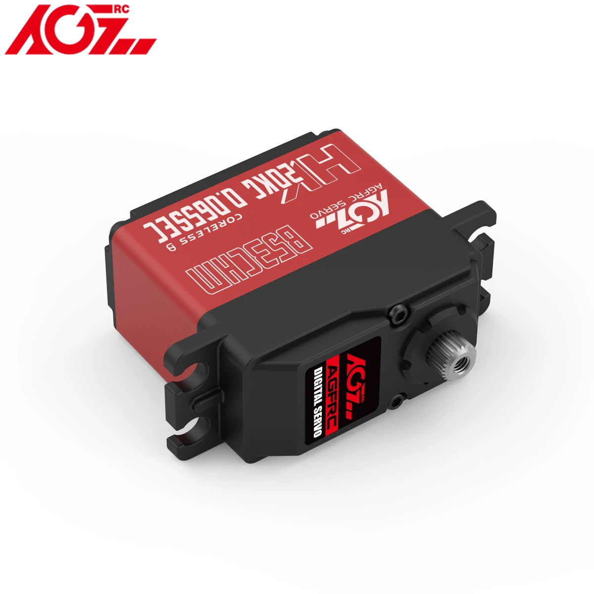 AGFRC B53CHM V2 20KG 1/10 Servomotor de dirección Digital sin núcleo de alta velocidad y alto voltaje para coche RC Robot barco helicóptero avión