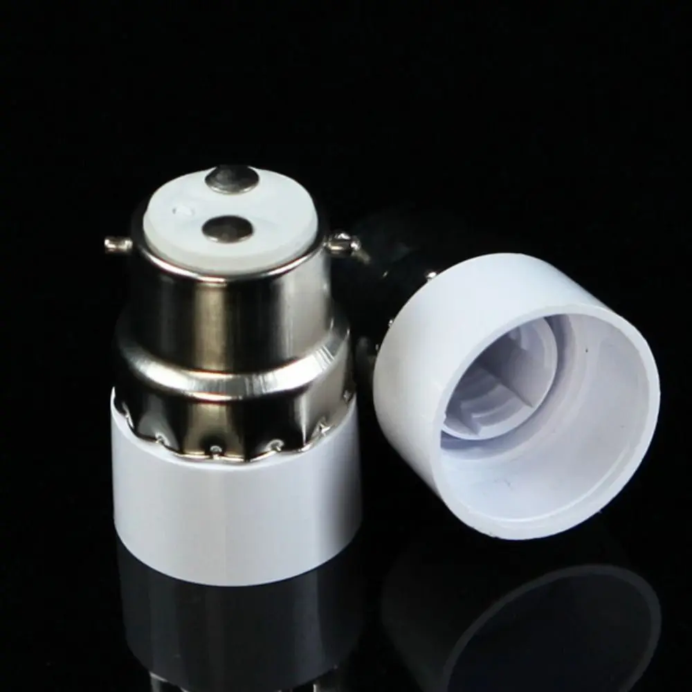

E27 Male to E14 B22 GU10 E40 Female Lamp Holder Converter Durable Multiple Models Socket Adapter Heat-resistant Lamp Base