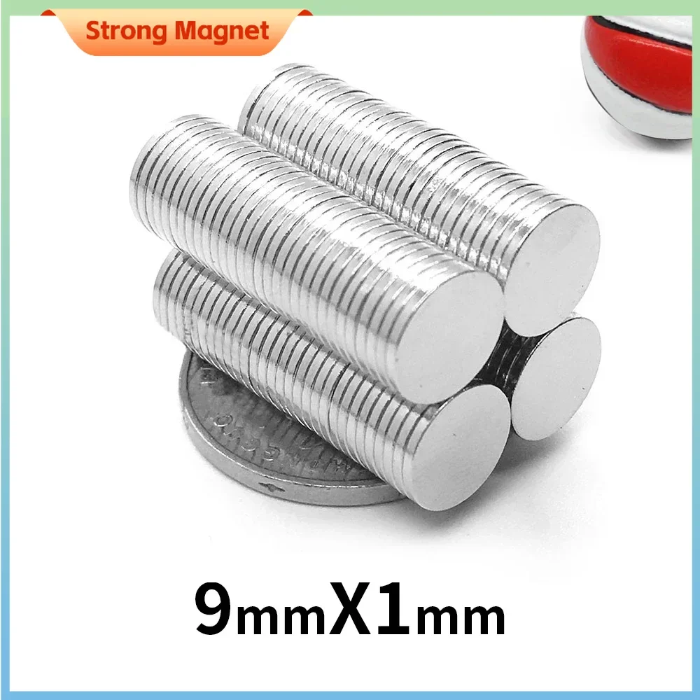 

9*1mm Magnet Round Magnet Strong magnets 9x1mm Rare Earth Neodymium Magnet 9mm x 1mm neodymium magnetic balls strong magnet