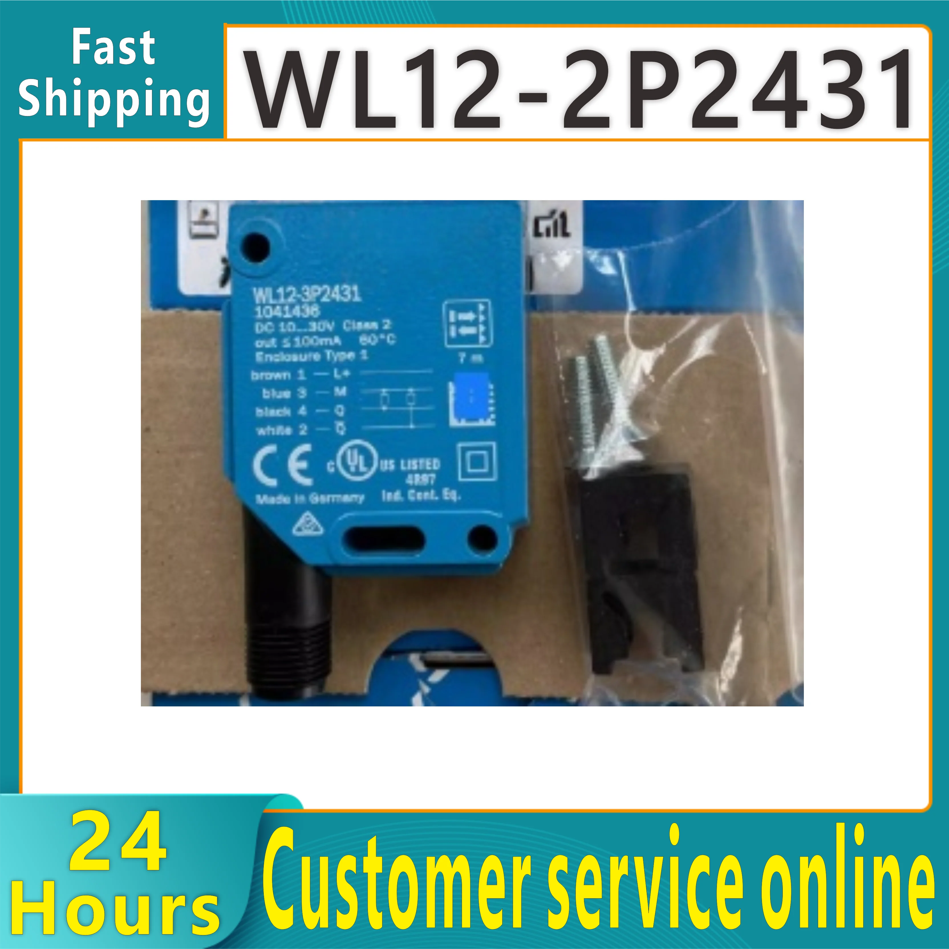 

Новый оригинальный датчик WT12L-2B530A01 WL12-2P2431 WL9-3P2232