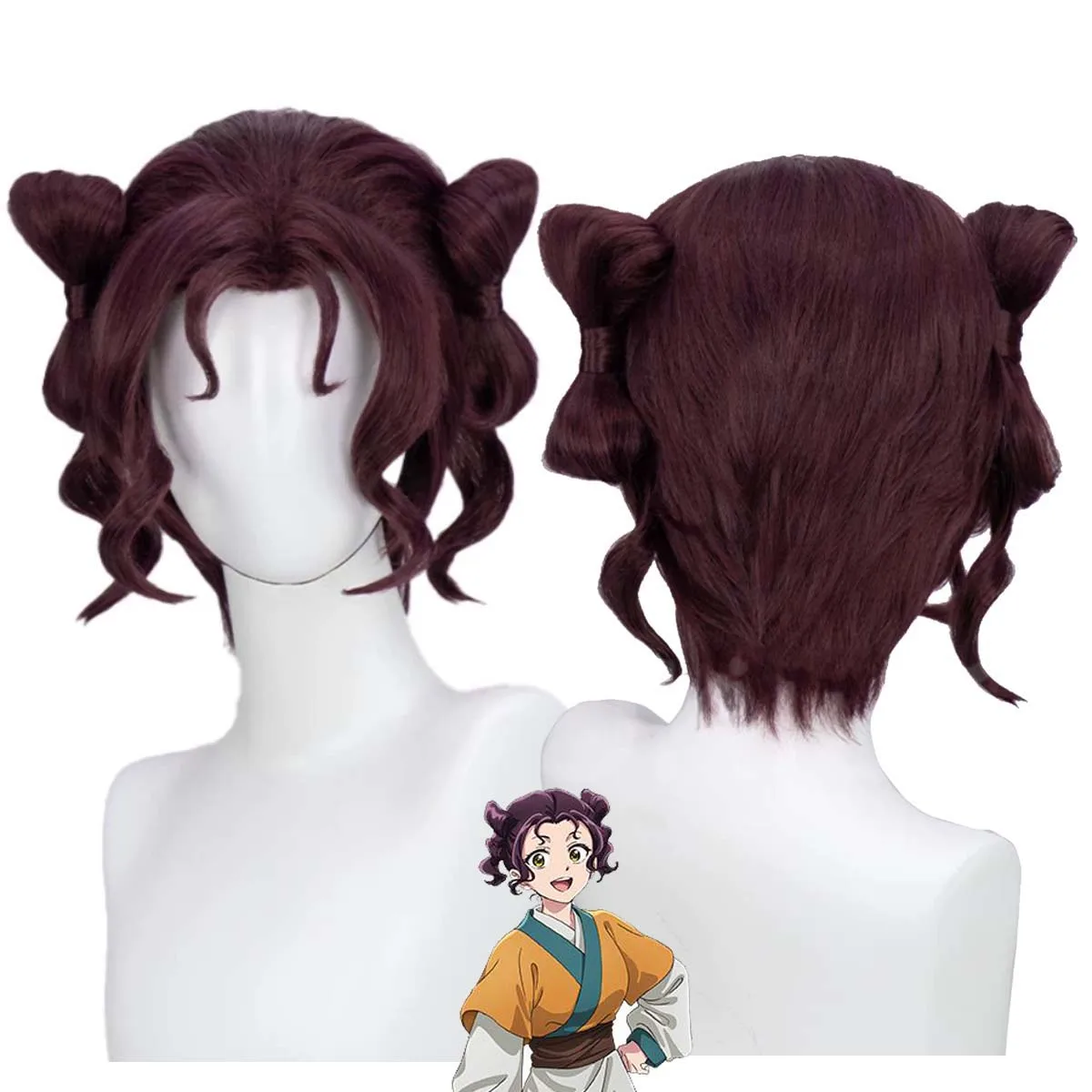 Women Anime The Apothecary Diaries Shisui Cosplay Heat Resistant Synthetic Hair Wig