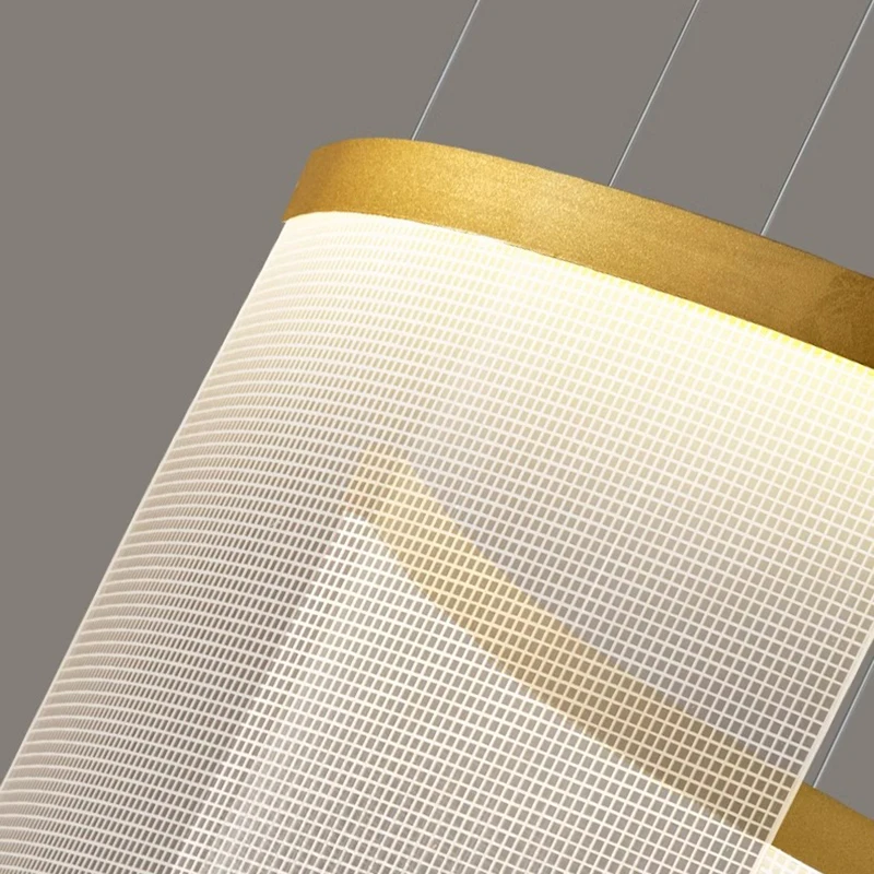 Modern Home Decor Led Lights Pendant Light Lamps Forstaircase Chandeliers For Living Room Hanging Light Indoor Lighting