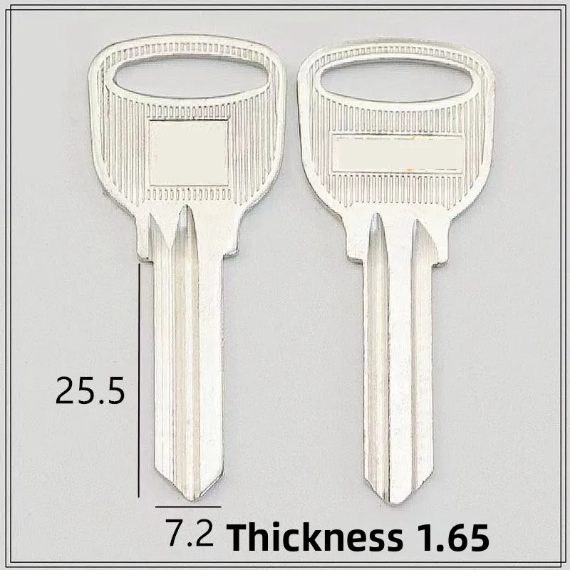 2PC   Xiao Anli Narrow Guli Slot Key Embryo Spherical Lock Room Door Key Prototype