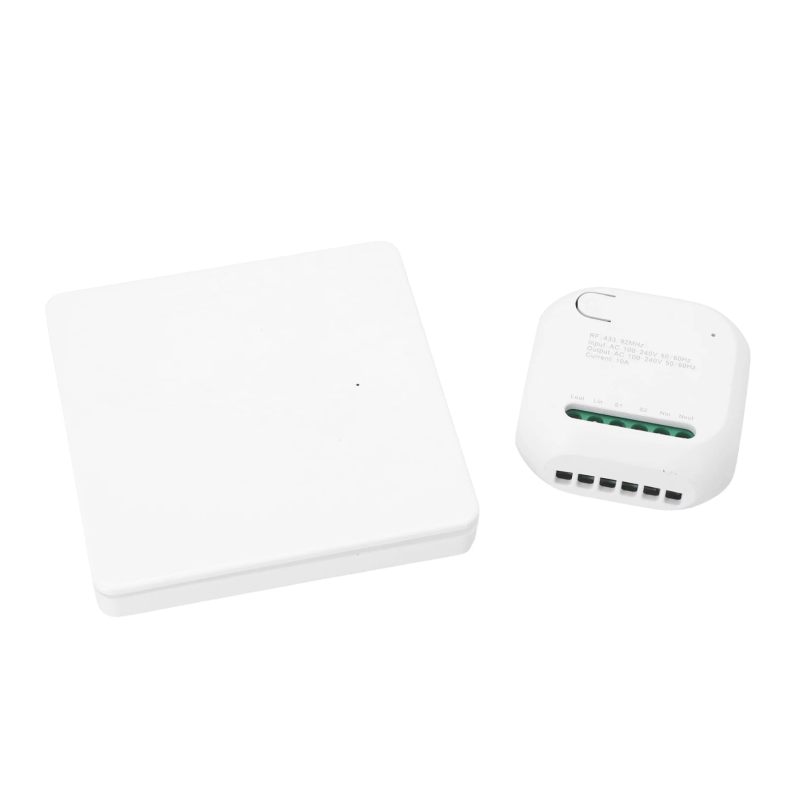 

Устройство дистанционного управления 433 МГц, реле для умного управления освещением, 49x48x23 мм, RF433MHz, простая установка, функция памяти