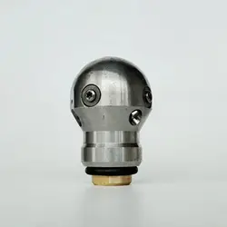 40-60L high pressure drain jetting rotating Cleaning nozzle Sewer Jetter Ball Nozzle Warthog 3/8