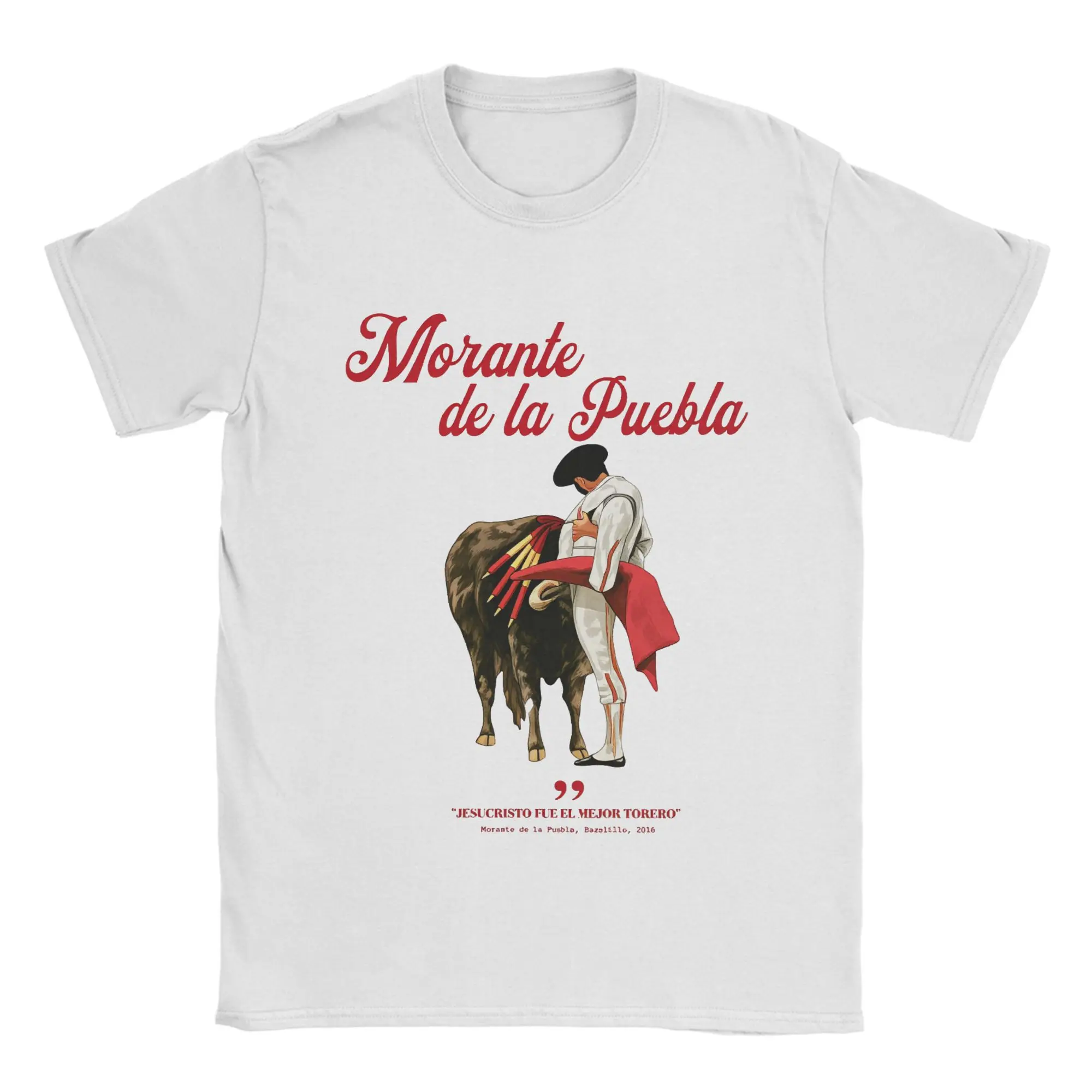 Morante de la Puebla T-Shirt Summer  Cotton T-Shirts For Men Fashion Casual Tshirt Short-Sleeve Y2K Funny Tees
