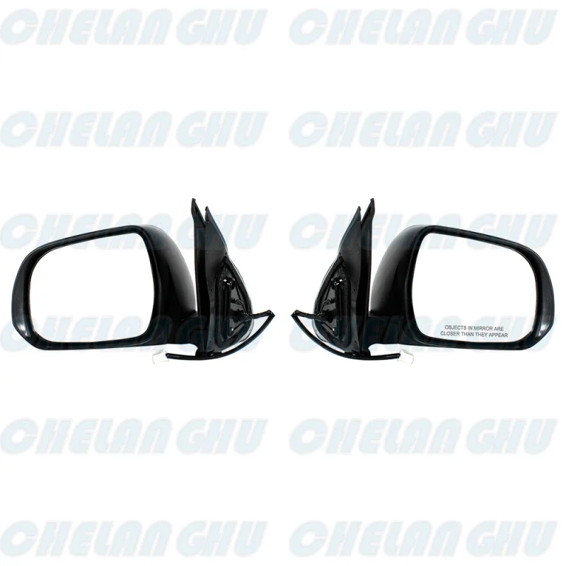 Mirror Assembly For Toyota Tacoma 2005 2006 2007 2008 2009 2010 2011 US Version 1 Pair 3 Pins black Painted Power Adjust