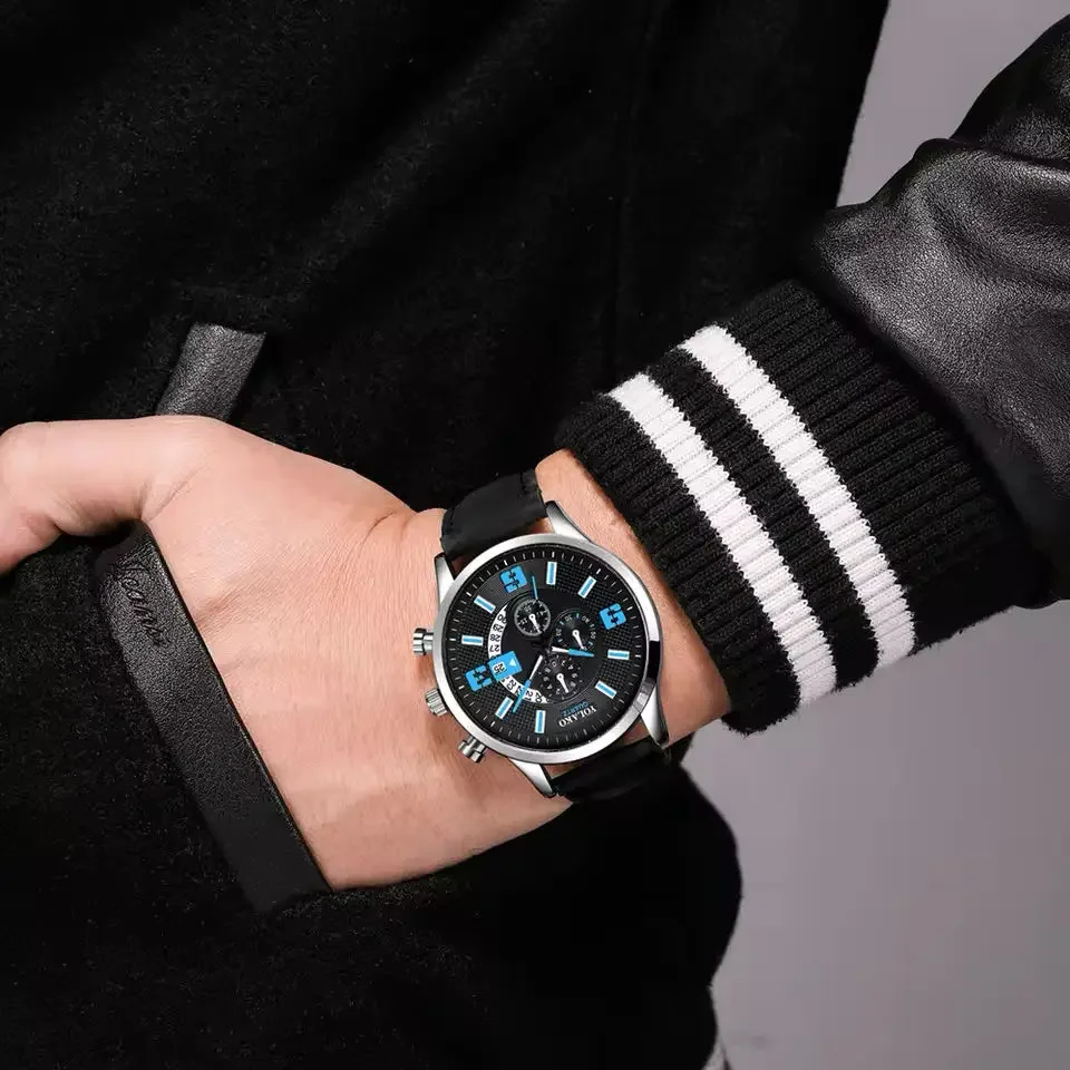 หน้าปัด Jam Tangan elektronik Jam Tangan Digital คลาสสิกกันน้ำหน้าปัดขนาดใหญ่กันน้ำวัดระดับนาทีสำหรับกีฬาวิ่ง