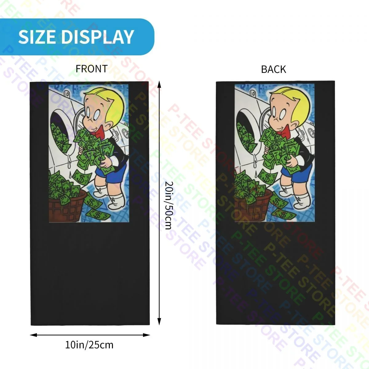 Alec Monopoly Richie Rich Money, гетры на шею, бандана, шарф, маска для лица, теплая, пылезащитная, дышащая
