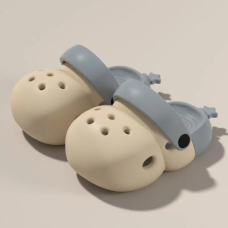 

Childrens Soft Sole Anti-Slip EVA Bath Slippers with Cloud Comfort for Summer Baby Beach Sandals