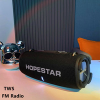 Hopestars LPX6 Waterproof Speaker Portable Column TWS Stereo Wireless Subwoofers With RGB Light TF FM Caixa De Som Bluetooth H50