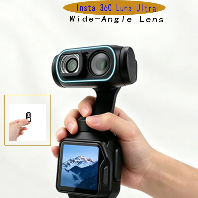 For Insta 360 Luna Ultra Augmented Lens High-definition Transparency Magnetic Fast-release Lens That Increases The Viewing Angle