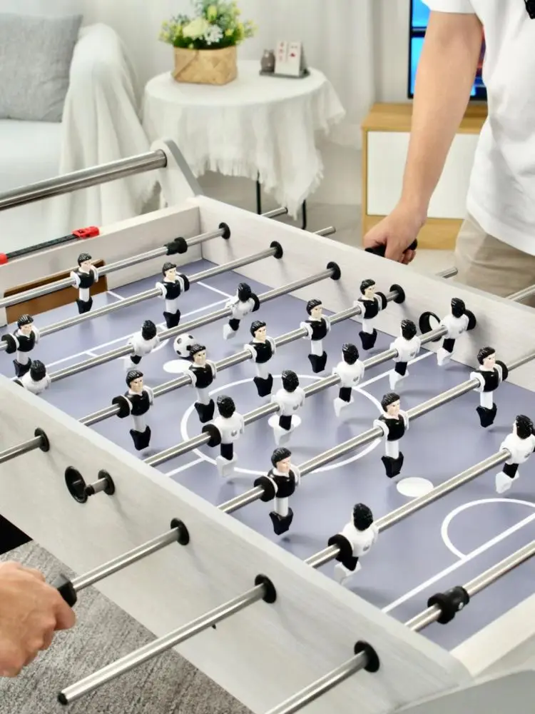 

4.5ft Universal Soccer Table Game Foosball Football Table Indoor Wooden Sports Toys Factory Sale with Wheels&Handles Party Club