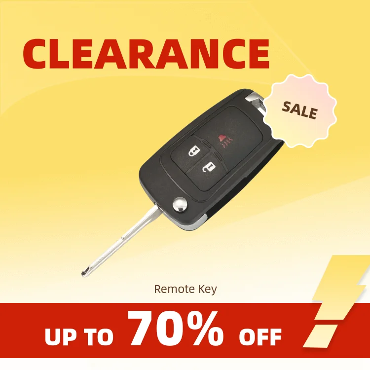 Clearance_jingyuqin 10pcs/lot Folding 3 Buttons Remote Car Key Case Shell for Chevrolet Cruze Spark 2013+ Flip Remote Key Fob Re