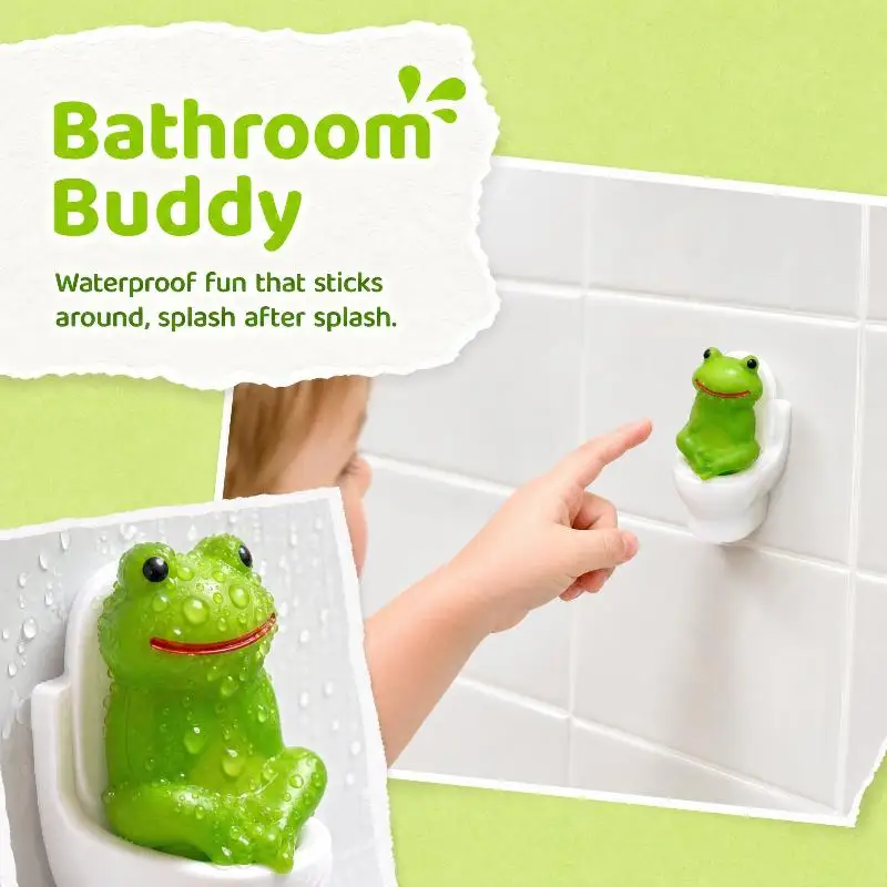 #Funny Frog Toilet Decor Luxury Humor Sculpture for Adults Gift and Bathroom Style
