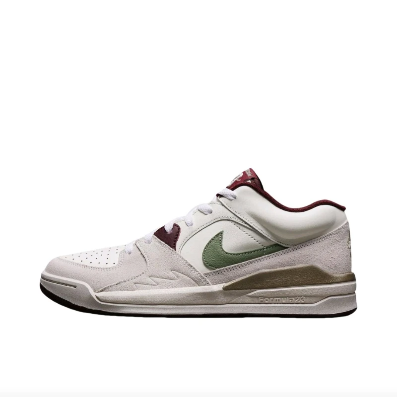 

Jordan Stadium 90 Men's Skateboarding Shoes, Impact Resistance, Versatile, Low Cut Sneakers, White/Red